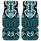 Custom Aotearoa Tapuika Car Mats Maori Tribal Pattern