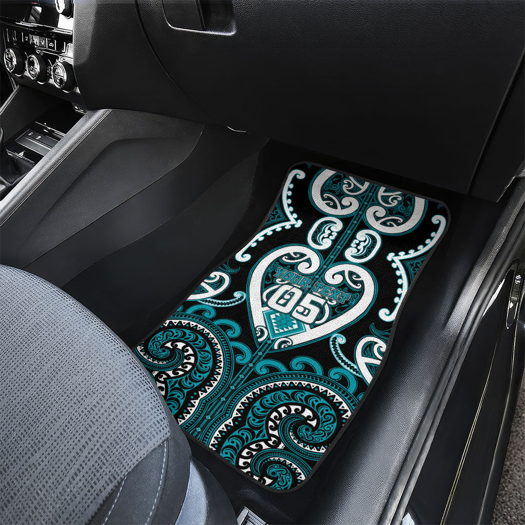 Custom Aotearoa Tapuika Car Mats Maori Tribal Pattern