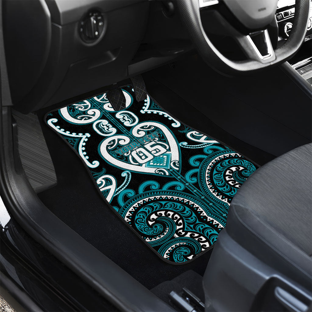 Custom Aotearoa Tapuika Car Mats Maori Tribal Pattern