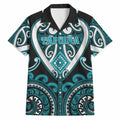 Custom Aotearoa Tapuika Hawaiian Shirt Maori Tribal Pattern