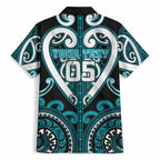 Custom Aotearoa Tapuika Hawaiian Shirt Maori Tribal Pattern