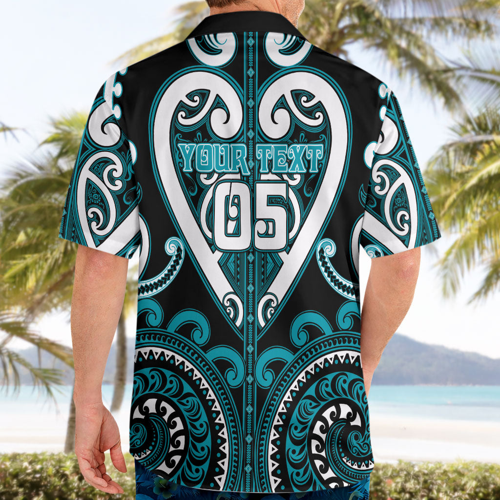 Custom Aotearoa Tapuika Hawaiian Shirt Maori Tribal Pattern