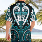 Custom Aotearoa Tapuika Hawaiian Shirt Maori Tribal Pattern