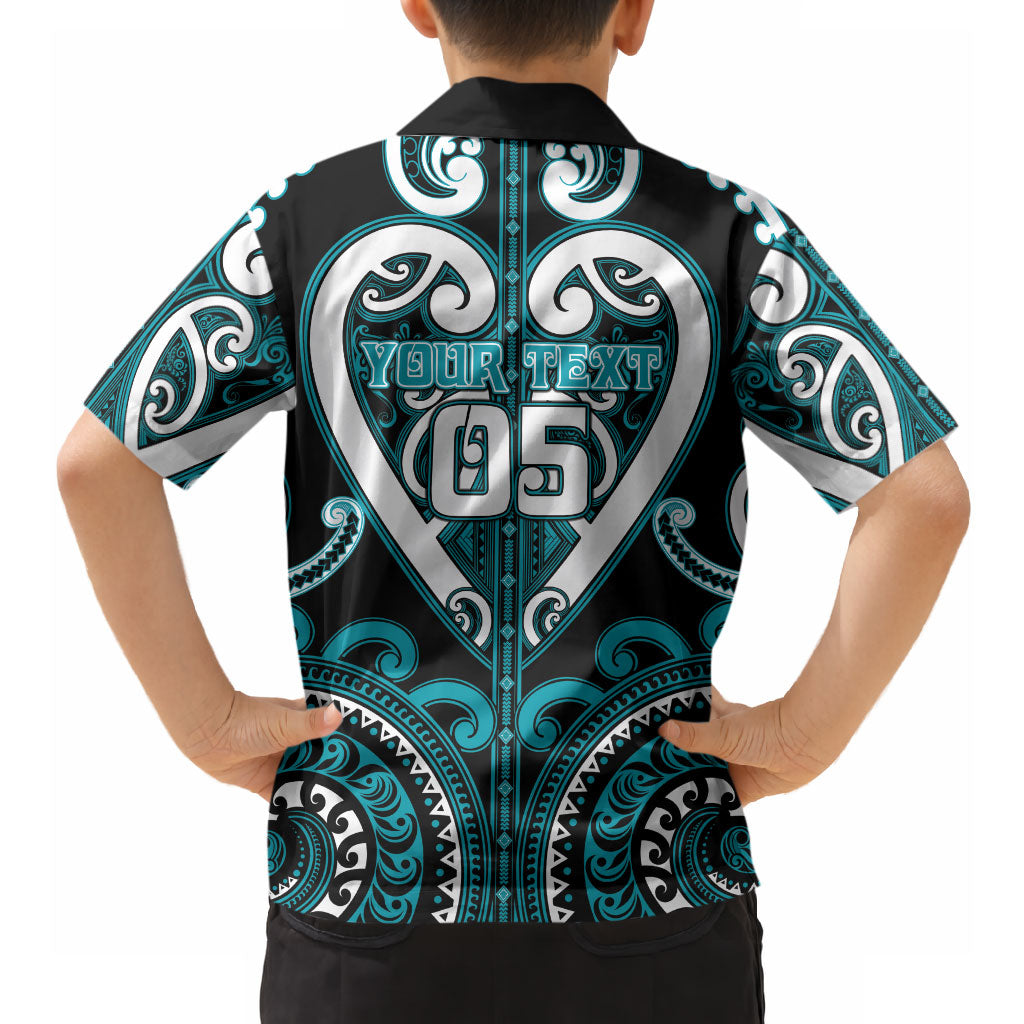 Custom Aotearoa Tapuika Hawaiian Shirt Maori Tribal Pattern