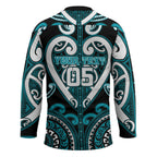 Custom Aotearoa Tapuika Hockey Jersey Maori Tribal Pattern