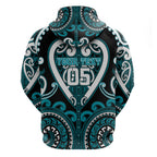 Custom Aotearoa Tapuika Hoodie Maori Tribal Pattern