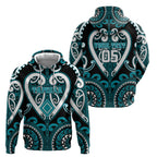 Custom Aotearoa Tapuika Hoodie Maori Tribal Pattern