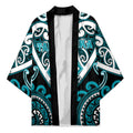 Custom Aotearoa Tapuika Kimono Maori Tribal Pattern