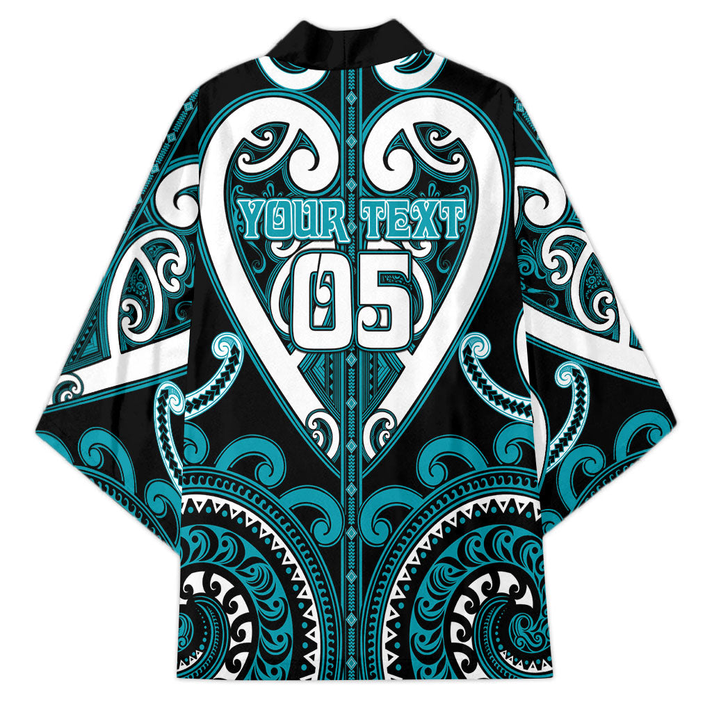 Custom Aotearoa Tapuika Kimono Maori Tribal Pattern