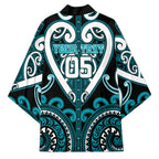 Custom Aotearoa Tapuika Kimono Maori Tribal Pattern
