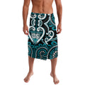Custom Aotearoa Tapuika Lavalava Maori Tribal Pattern
