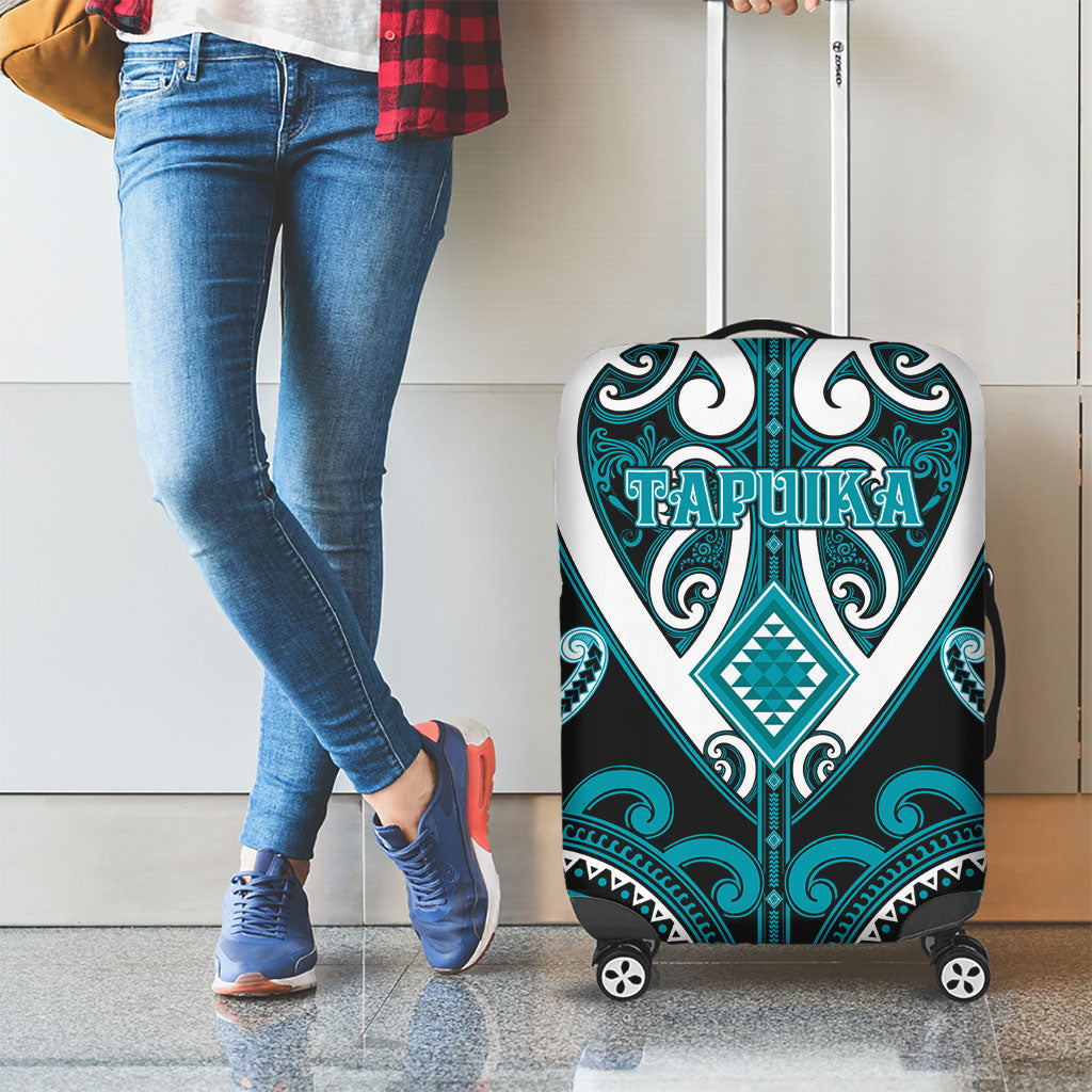 Aotearoa Tapuika Luggage Cover Maori Tribal Pattern