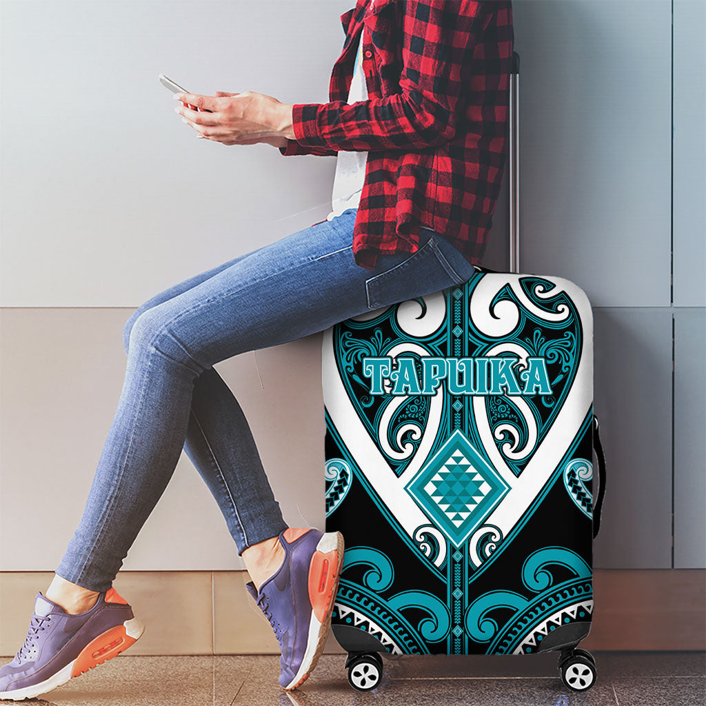 Aotearoa Tapuika Luggage Cover Maori Tribal Pattern