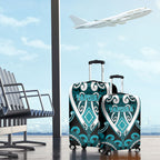 Aotearoa Tapuika Luggage Cover Maori Tribal Pattern