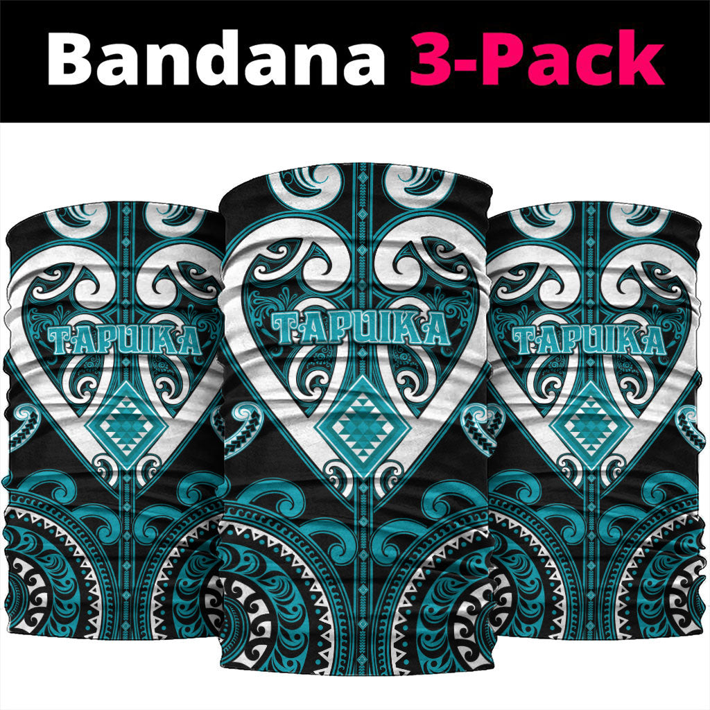 Aotearoa Tapuika Neck Gaiter Maori Tribal Pattern