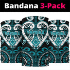 Aotearoa Tapuika Neck Gaiter Maori Tribal Pattern