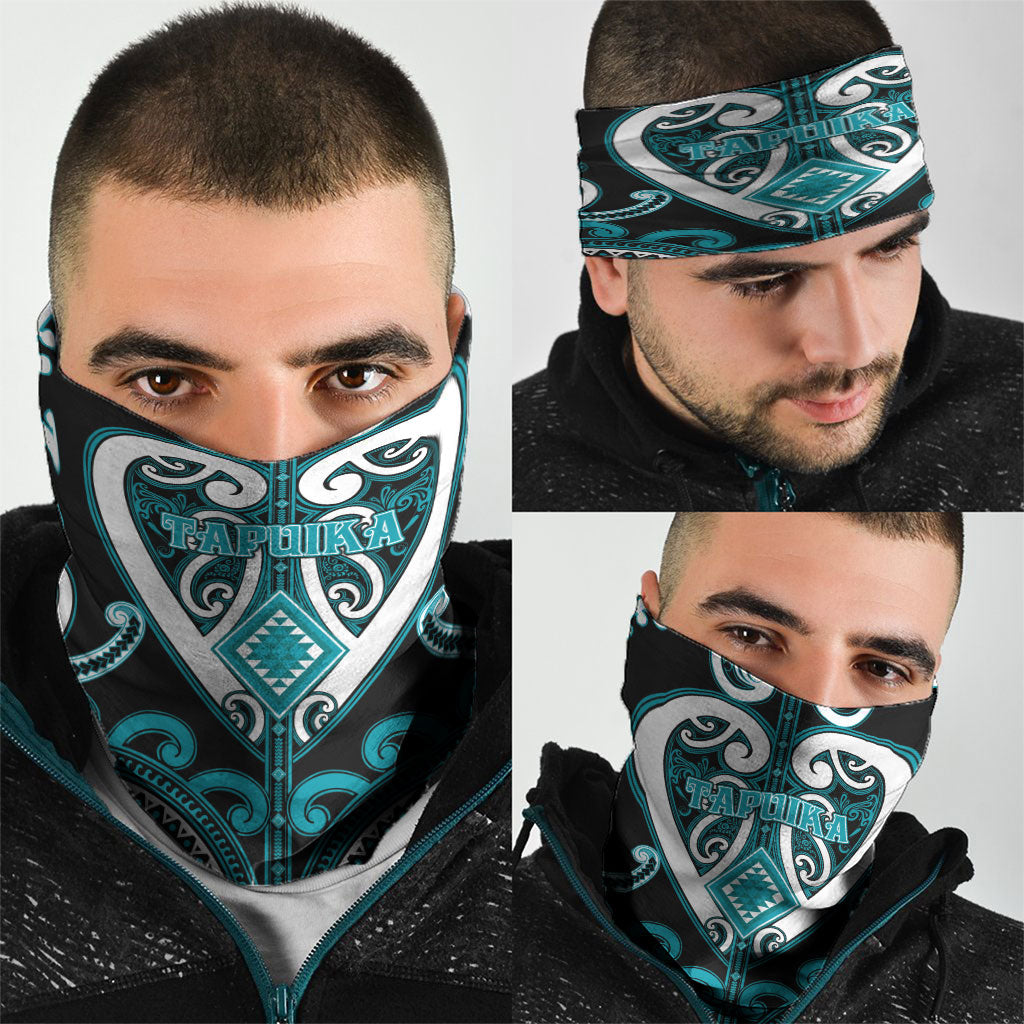 Aotearoa Tapuika Neck Gaiter Maori Tribal Pattern