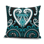 Aotearoa Tapuika Pillow Cover Maori Tribal Pattern