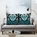 Aotearoa Tapuika Pillow Cover Maori Tribal Pattern