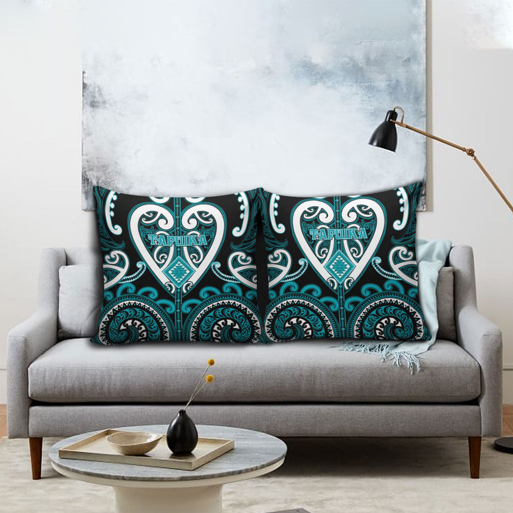 Aotearoa Tapuika Pillow Cover Maori Tribal Pattern