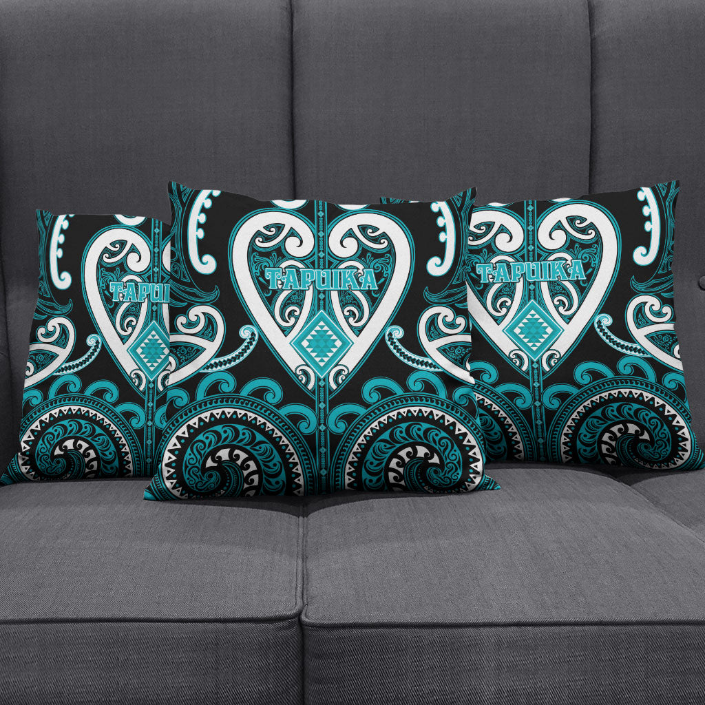 Aotearoa Tapuika Pillow Cover Maori Tribal Pattern