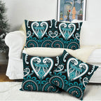 Aotearoa Tapuika Pillow Cover Maori Tribal Pattern