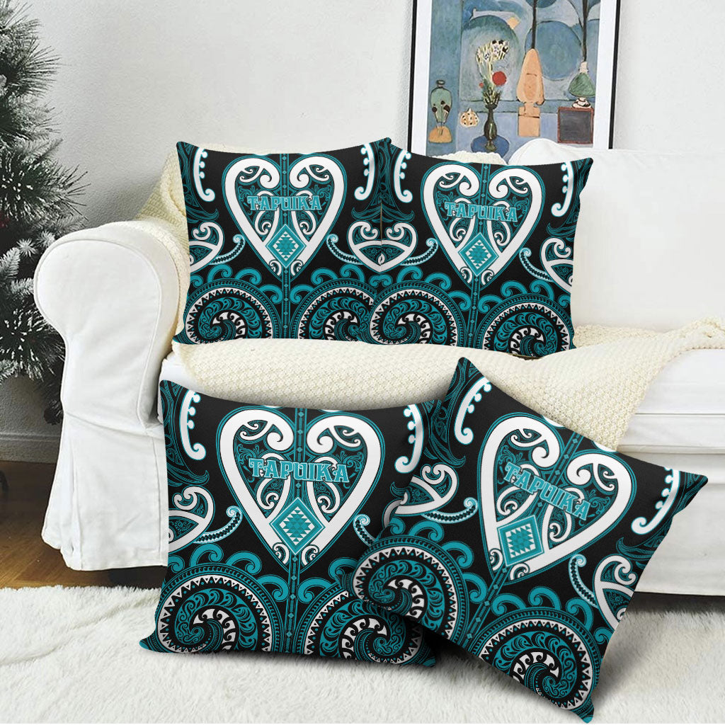 Aotearoa Tapuika Pillow Cover Maori Tribal Pattern
