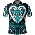 Custom Aotearoa Tapuika Polo Shirt Maori Tribal Pattern