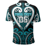 Custom Aotearoa Tapuika Polo Shirt Maori Tribal Pattern