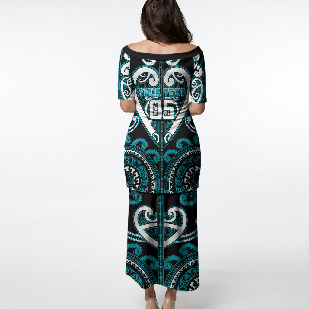 Custom Aotearoa Tapuika Puletasi Maori Tribal Pattern