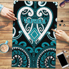 Aotearoa Tapuika Puzzle Maori Tribal Pattern