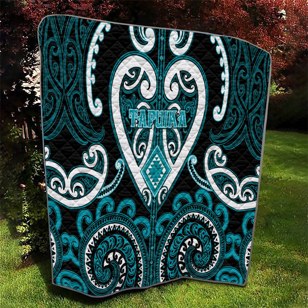 Aotearoa Tapuika Quilt Maori Tribal Pattern