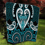 Aotearoa Tapuika Quilt Maori Tribal Pattern