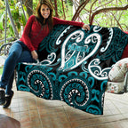 Aotearoa Tapuika Quilt Maori Tribal Pattern