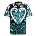 Custom Aotearoa Tapuika Rugby Jersey Maori Tribal Pattern