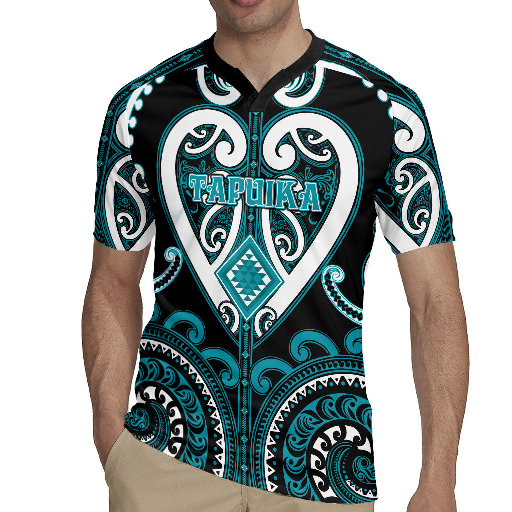 Custom Aotearoa Tapuika Rugby Jersey Maori Tribal Pattern