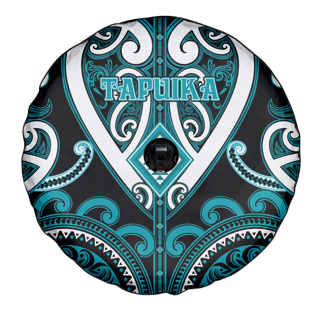 Aotearoa Tapuika Spare Tire Cover Maori Tribal Pattern