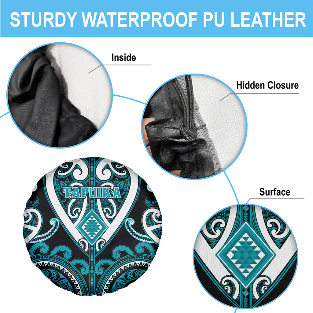 Aotearoa Tapuika Spare Tire Cover Maori Tribal Pattern