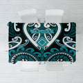 Aotearoa Tapuika Tablecloth Maori Tribal Pattern