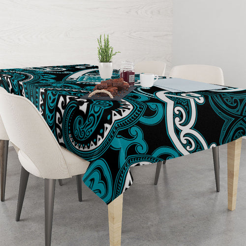 Aotearoa Tapuika Tablecloth Maori Tribal Pattern