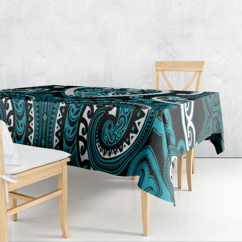 Aotearoa Tapuika Tablecloth Maori Tribal Pattern