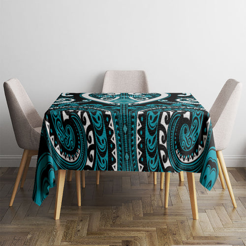 Aotearoa Tapuika Tablecloth Maori Tribal Pattern