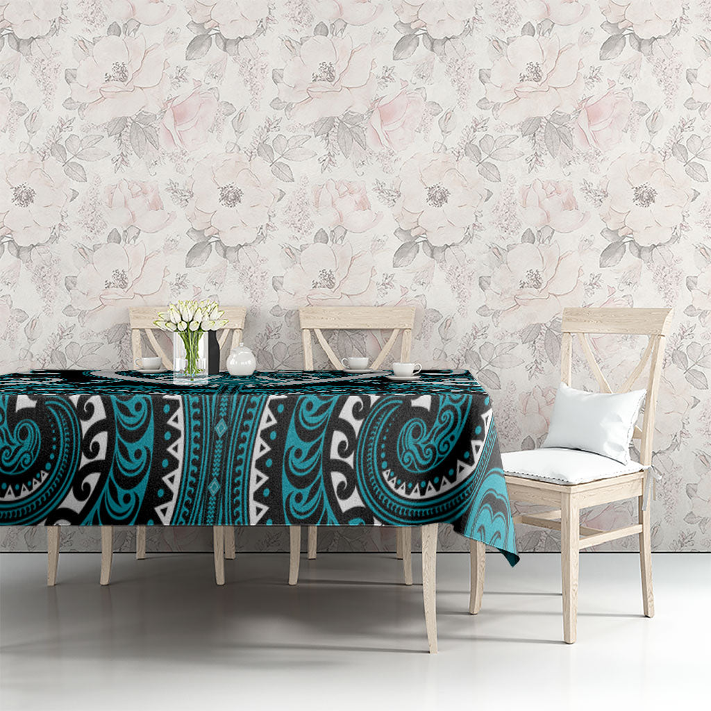 Aotearoa Tapuika Tablecloth Maori Tribal Pattern