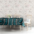 Aotearoa Tapuika Tablecloth Maori Tribal Pattern