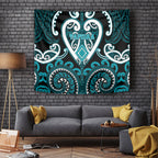 Aotearoa Tapuika Tapestry Maori Tribal Pattern