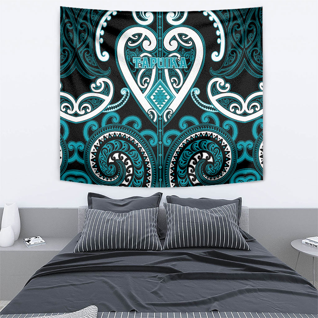Aotearoa Tapuika Tapestry Maori Tribal Pattern