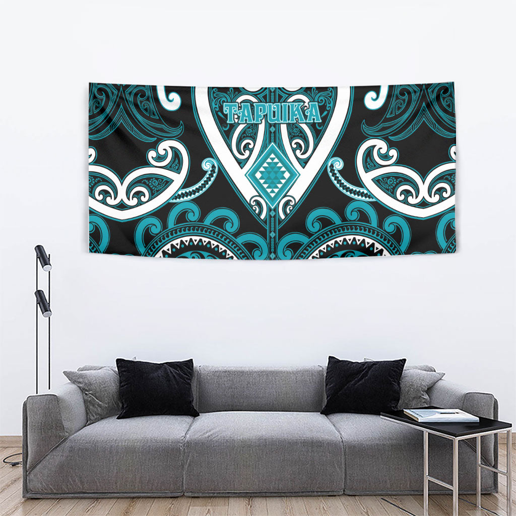 Aotearoa Tapuika Tapestry Maori Tribal Pattern