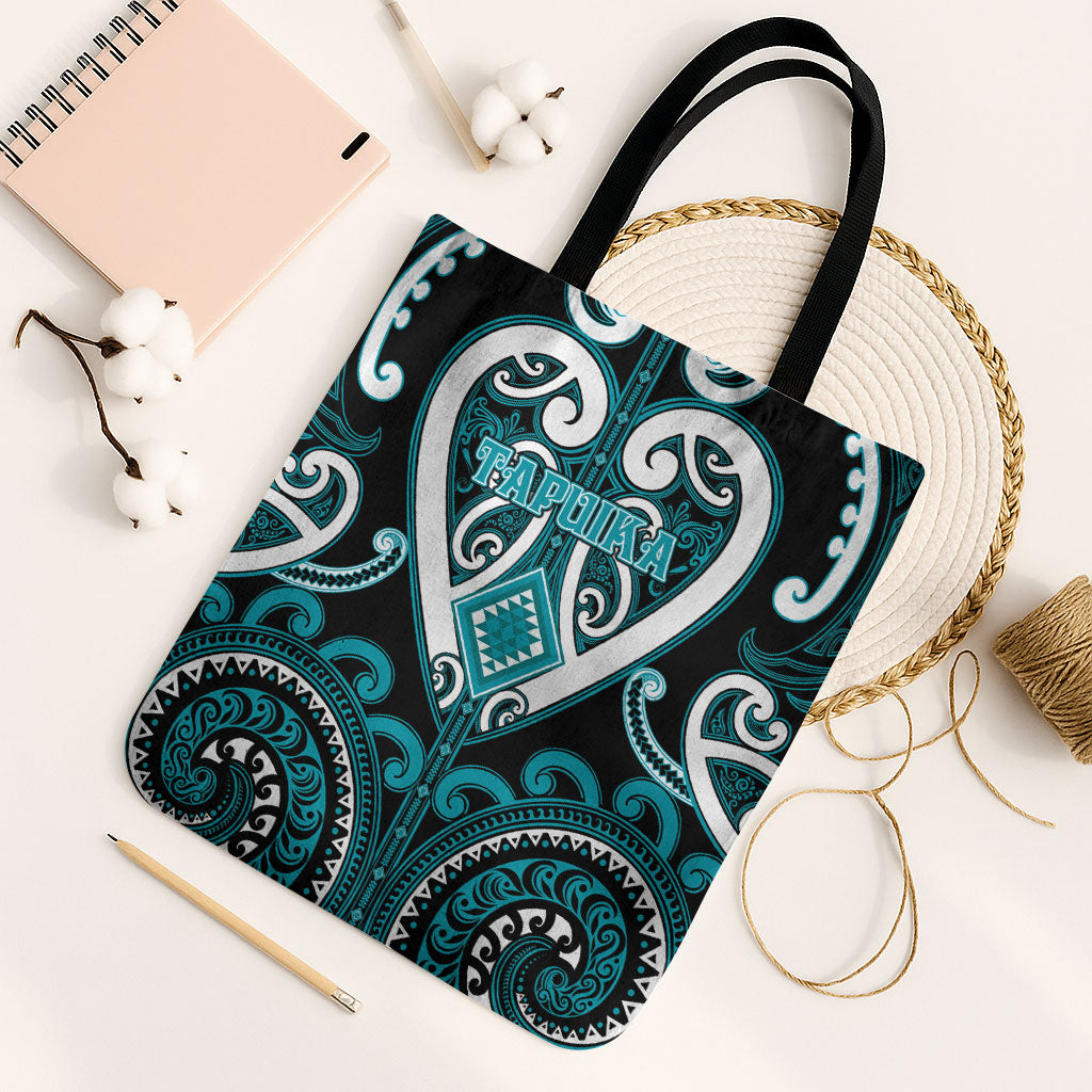 Aotearoa Tapuika Tote Bag Maori Tribal Pattern