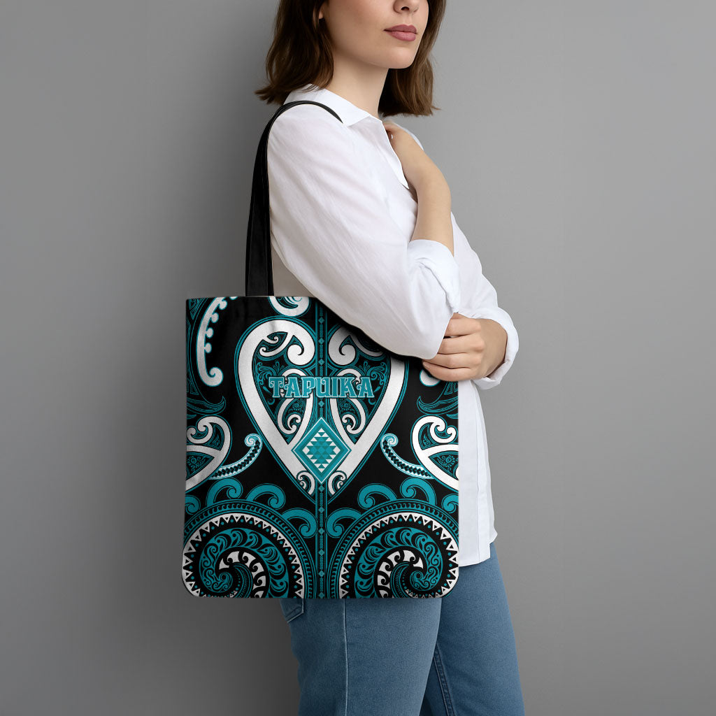 Aotearoa Tapuika Tote Bag Maori Tribal Pattern