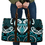 Aotearoa Tapuika Travel Bag Maori Tribal Pattern